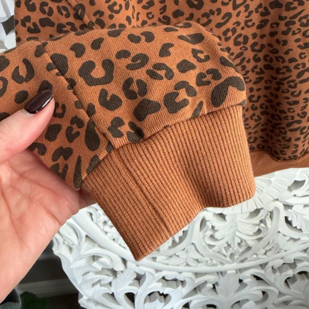 Blank NYC Leopard Print Sweatshirt - Picture 5 of 9